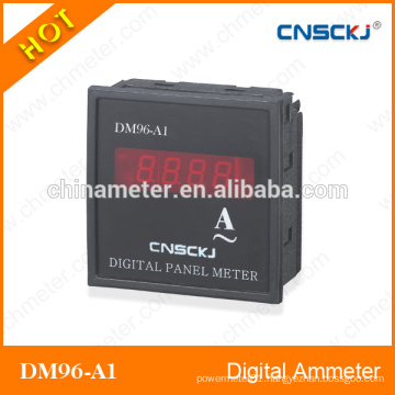 DM96-A1 High quality single phase digital ammeters black cover